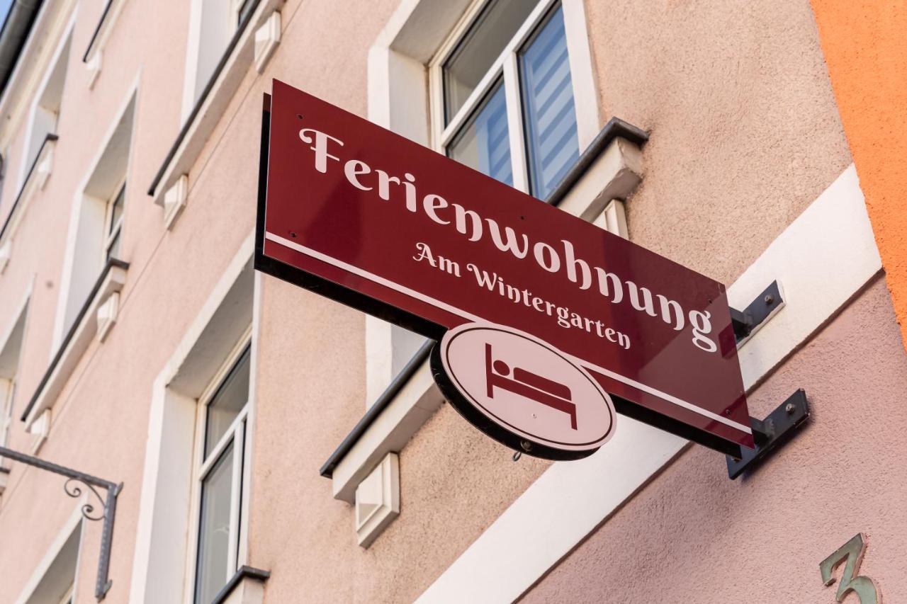 Ferienwohnungen Am Wintergarten Gera Exteriör bild